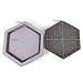 Splendidsun Hexagon Shaped Cement Flowerpot molds, Home Decoration Concrete Planter Pallet Silicone Mold,Handmade Craft Mold DIY(11.4132CM)