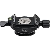 HEIPI Panoramic Panning Base &ndash; 360&deg; ARCA-Type, Bubble Level, 22lbs | Aluminum alloy body with bubble level for precise leveling. 360&deg; panoramic panning. 22lbs load capacity
