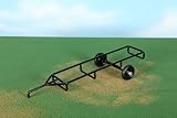 1/16th Little Buster Toys Round Bale Hay Trailer