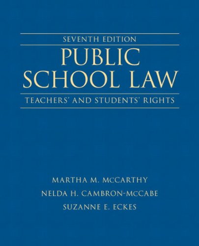 Download Public School Law: Teachers' and Students' Rights Download Public School Law: Teachers' and Students' Rights