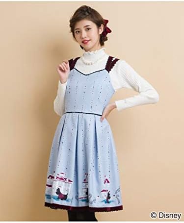 Amazon Secret Honey シークレットハニー レトロワンピース わんわん物語ver ブルー M ワンピース チュニック 通販