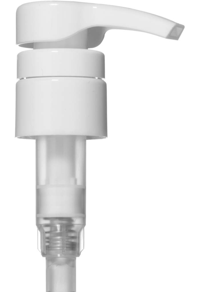 BAR5F Universal Dispensing Pump | Shampoo and Conditioner Bottle Pump Dispenser | Fits 1L Bottles (33.8oz) With 1 Inch Neck | White | 2 Pack : Health And Personal Care : Beauty