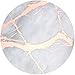 DOUJIAZ iPhone 7 Plus Case,iPhone 8 Plus Case, Gray Shiny Rose Gold Marble Design Clear Bumper TPU Soft Case Rubber Silicone Skin Cover for iPhone 7 Plus (2016) / iPhone 8 Plus (2017) ¡­