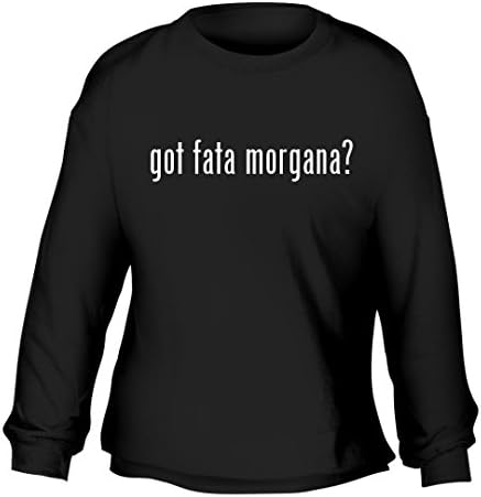 got fata Morgana? - Men's Crewneck Adult Fleece Sweatshirt, Black, X-Large