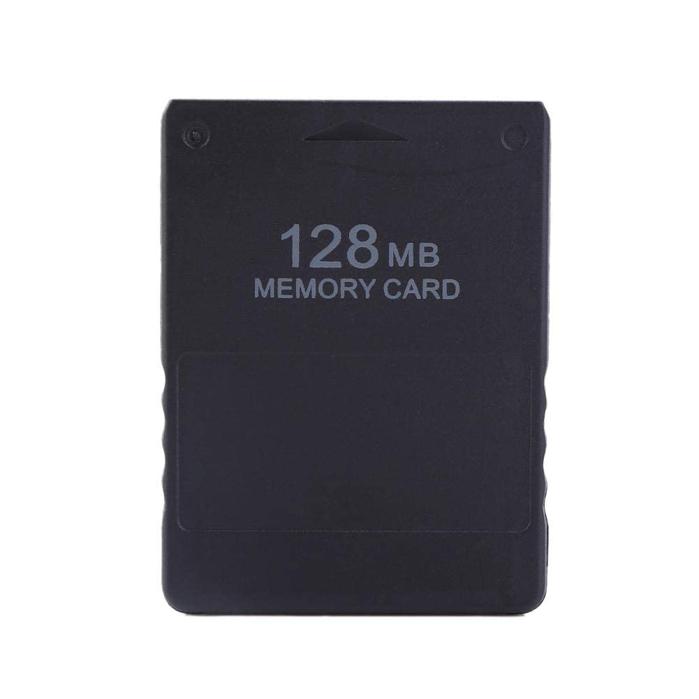 High Speed Memory Card Storage, Memory Card for PS2.8M, 16M, 32M, 64M, 128M, 256M Memory Capacity, Compatible with All versions of Sony PS2