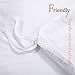 INGALIK Bedding 3 Piece Duvet Cover Set King Size with Zipper Closure Ultra Soft Breathable 100% Washed Microfiber Hotel Luxury Solid Color Collection 3pc (1 Duvet Cover + 2 Pillow Shams) White