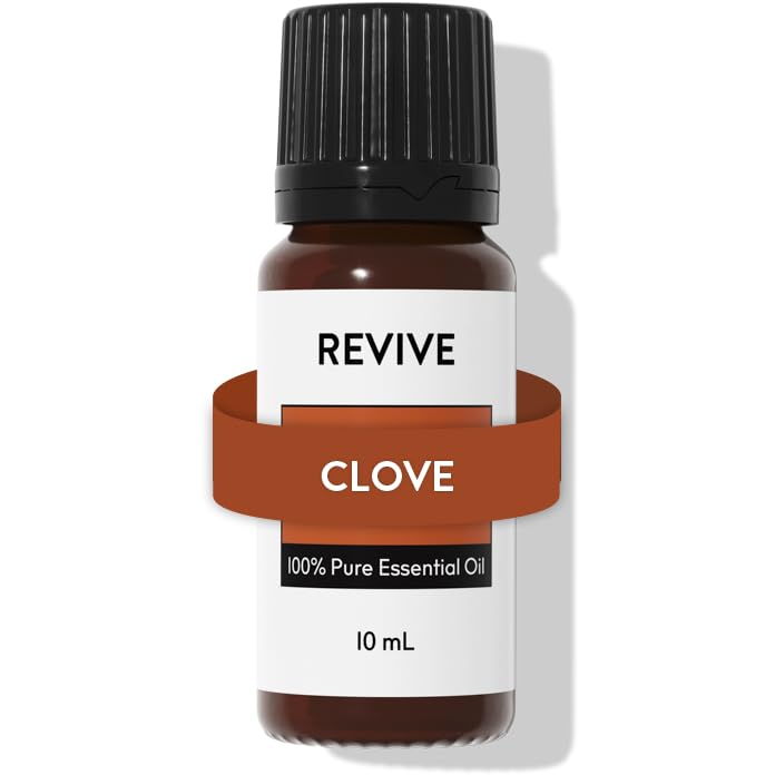 Photo 1 of Clove Essential Oil by Revive Essential Oils - 100% Pure Therapeutic Grade, for Diffuser, Humidifier, Massage, Aromatherapy, Skin & Hair Care