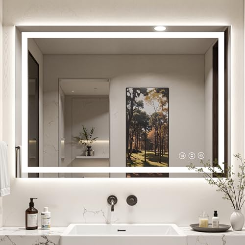 LED Bathroom Mirror Lights Anti-fog Backlit +