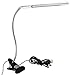 Topwell LED Eye-Care Clip Desk Lamp,Flexible Sturdy Gooseneck Desk Light,3 Modes Dimmable Table Lamp,6W,360°USB Light+a Adapter(Included),for Reading,Study,in College,Domitory,Bedroom