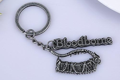 Hot Online Game Bloodborne Zinc Alloy Retro Key Chain Key Ring