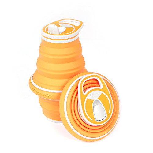 Hydaway Collapsible Pocket-sized Travel Water Bottle 21 oz