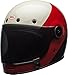 Bell Bullitt Full-Face Motorcycle Helmet (Triple Threat Gloss Red/Black, Medium)