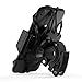 Widras Phone Bike Mount and Motorcycle Cell Phone Holder 2nd Generation for iPhone 11 X XS 8 7 7s 6 6s Plus Samsung Galaxy S10+ S9 S8 S7 Note Any Smartphone GPS Mountain Road Bicycle Handlebar Cradle
