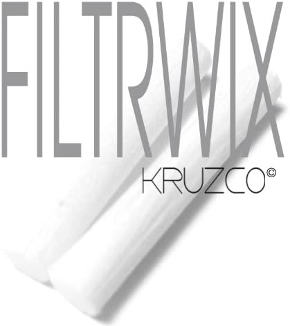 Humidifier Filter Replacements - Portable Mini Humidifiers USB Air Ultrasonic - Filtrwix Are 44mm Length Made By Kruzco - Small Replacement Wicks That Replace and Fit Most Old Wicks Made for Small Portable Humidifiers. (4)
