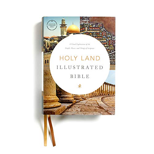 CSB Holy Land Illustrated Bible, Hardcover, Black Letter, Full-Color Design, Articles, Photos, Illustrations, Easy-to-Read Bible Serif Type CSB Holy Land Illustrated Bible, Hardcover, Black Letter, Full-Color Design, Articles, Photos, Illustrations, Easy-to-Read Bible Serif Type Hardcover