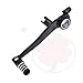 Rear Brake Foot Pedal Black For Suzuki GSXR 600 750 06-14 Back Folding Lever