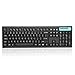 Keyboard and Mouse Combo, Jelly Comb 2.4Ghz Full Size Wireless Keyboard and Mouse Set for Windows 8 / 7 Vista / XP and Mac, Battery Operated, 2 AAA and 1AA Batteries Needed(Not Included)
