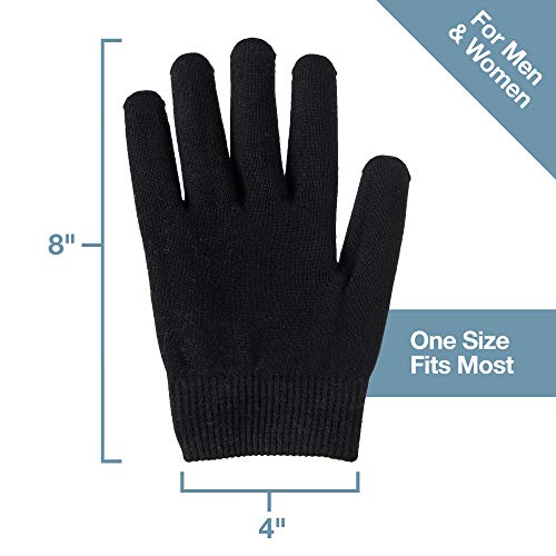 ZenToes Moisturizing Gloves with Gel Lining Dry Hands Treatment