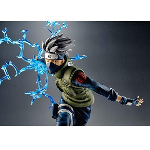 Hyzb-Naruto-Run-Kakashi-Modelo-Realista-Estatua-Recuerdo-Anime-Ornamento-22cm