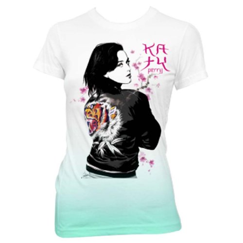 New Katy Perry t-shirts - Cherry Blossom Katy Perry Juniors shirt