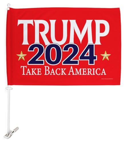 Trump Take Back America Flag Red for Car Decor Red Bandera para Car Decorros Wi…