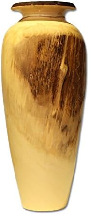 Original Aspen - Hand-Carved Wooden Vase - 25" Vase