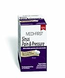 Medi-First 81933 Sinus Pain and Pressure Coated Tablets, 50-Packet of 2