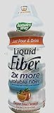 Nature's Way Liquid Fiber, Sugar Free Orange Flavor, 33.8 oz. Bottle