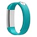 Teslasz Fitness Tracker, Sleep Monitor Calorie Counter Pedometer Sport Activity Tracker for Android and iOS Smart Phone,Silver/Teal
