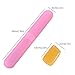 UCEC Plastic Toothbrush Case Holder Container with Gifts (Toothbrush Head Cover) for Travel Business Home Used Pack of 7（Random Color）