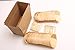 Bamboo Wooden Boat 200 Packs with 200 pcs Bamboo Stickers Middle Size 5 Inches