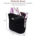 habe Petite Makeup Bag, Vegan Leather Small Cosmetic Bag, Gorgeous Detailing, Unbreakable Zipper, Designer Makeup Bags for Women, Mini Makeup and Pencil Pouch with Hidden Storage Pockets, 7x6x3