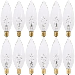 (Pack of 12) 25 Watt CTC Clear Candelabra Base
