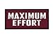 Hook Maximum Effort Motivational Morale Gear Rucking Tactical Deadpool Patch