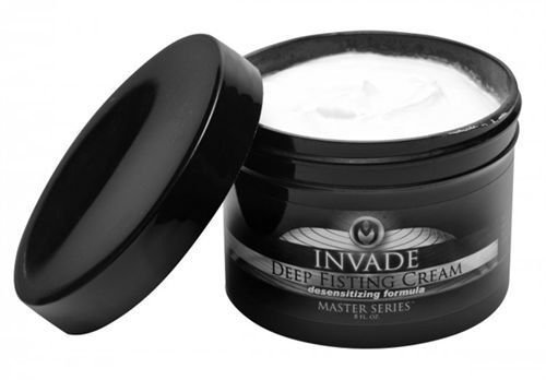 Invade Deep Fisting Cream 8oz - Desensitizing Personal Anal Lubricant Lube