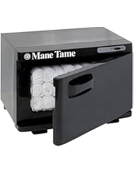 Mane Tame Professional Barber Mini Towel Warmer - Pre-Hot Towel Facial Shave Mini Cabinet comfortably fits (11) 15