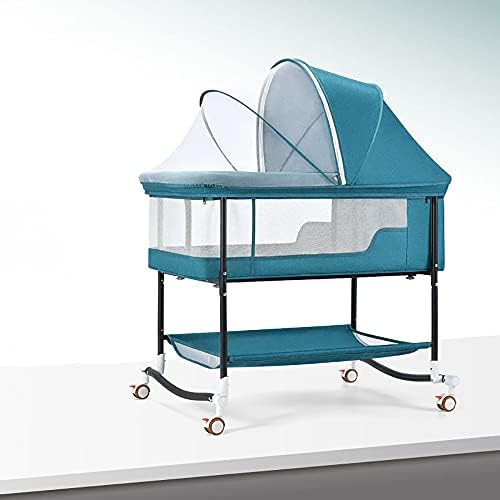 Baby Crib,Portable Playard,Foldable Luxury Nursery Baby Center