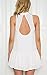 Angashion Women's Cocktail Dress Midi Floral Embroidered Sleeveless Dress