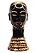 AFRICAN LADY WITH NECKLACE STATUE FIGURINE 13