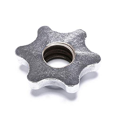 Jaimenalin-4Pcs-25mm-Dumbbell-Rod-NutSpinlock-Collars-for-Plating-Barbell-Dumbbell-Weight-Lifting-Accessories