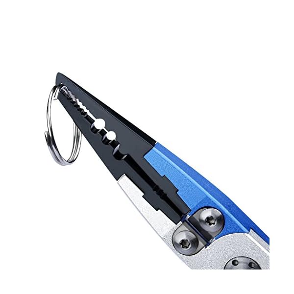 Suaoki-Stainless-Steel-Fishing-Pliers-Saltwater-Aluminum-Handles-Tools-for-Cutting-Braid-Line-and-Remove-Hooks-Lure-with-Sheath-and-Lanyard