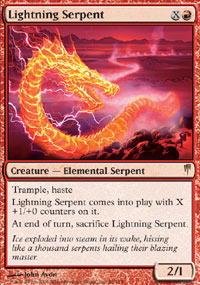 Magic: the Gathering - Lightning Serpent - Coldsnap