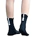 Belisy Mens Athletic Compression Crew Ankle Quarter Socks 6 Packs For Basketball & Running