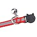 Cat Breakaway Collars Set 12 PCS with Bell Reflective Strap & Safety Buckle, Adjustable 8-12
