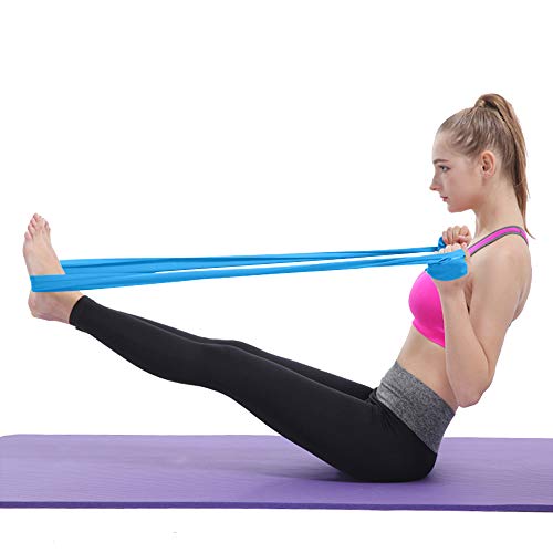 Resistance Bands Set, Long Exercise Bands for Arms, Shoulders, Legs and
