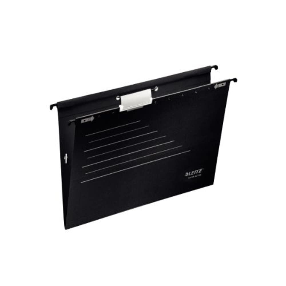 Alpha Active Suspension File Black Pack of 5