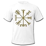 Vegvísir Viking Compass Men's T-Shirt by American Apparel by Spreadshirt