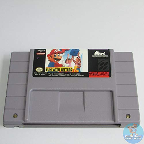 Mario's Early Years: Fun with Letters - Nintendo Super NES