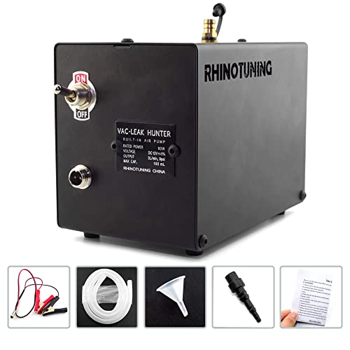 Vacuum Car Smoke Machine Leak Detector Diagnostic Tester Builtin Pump