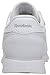 Reebok Infant/Toddler Classic Leather Sneaker, White, 0 Toddler